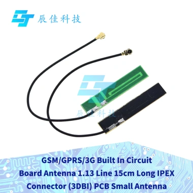 Bảng mạch GSM/GPRS/3G 1.13 tích hợp IPEX 15cm 3DBI – 1‑5 cái, ăng-ten nhỏ, giá 37.102₫