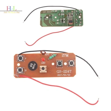 Bảng Mạch PCB 40M 4CH cho Xe RC & Máy Bay DIY - Phụ Kiện Điều Khiển Từ Xa LMWU