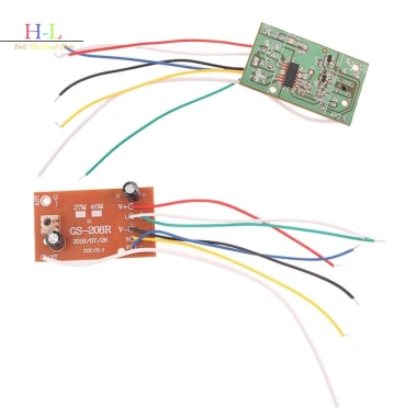 Bảng Mạch PCB 40M 4CH cho Xe RC & Máy Bay DIY - Phụ Kiện Điều Khiển Từ Xa LMWU