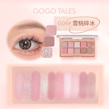 Bảng Mắt 10 Ô GOGO TALES Mèo Ngọt Ngào SWEET MISTY CAT GT643 - 129.000 (giảm từ 157.380) 10