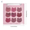 Bảng màu 9 Màu Matte Velvet Lip Mud - Lip và Cheek Dual Use Lady Beauty, Giá 51.700₫ 3