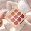 Bảng màu 9 Màu Matte Velvet Lip Mud - Lip và Cheek Dual Use Lady Beauty, Giá 51.700₫ 9