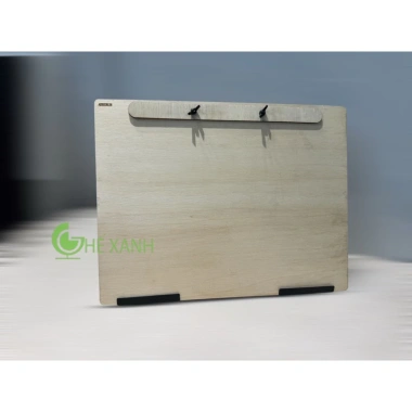 Bảng menu A3 gỗ Plywood veneer kèm 2 đế sắt - GHEXANH, giá chỉ 165k 3