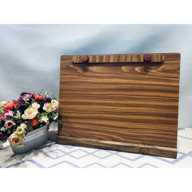Bảng menu A3/A4 gỗ Plywood melamine màu óc chó - đế Wenge, chỉ 240.000₫ 2
