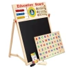 Bảng Nam Châm Education Board 2 Mặt Kích Thước Lớn PTLUXURY Học Chữ Số cho Bé Giá Ưu Đãi 135k