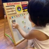 Bảng Nam Châm Education Board 2 Mặt Kích Thước Lớn PTLUXURY Học Chữ Số cho Bé Giá Ưu Đãi 135k 3