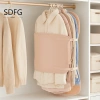 Bảng nén quần áo SDFG - Túi lưu trữ nén áo khoác dung tích lớn, gập lại, chống bụi, tiết kiệm không gian, du lịch và tái sử dụng
