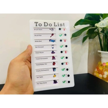 Bảng Nhắc Nhở Công Việc Lên Kế Hoạch Hàng Ngày To Do List My Chores - Giá chỉ 28.000 VND