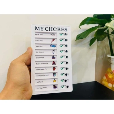 Bảng Nhắc Nhở Công Việc Lên Kế Hoạch Hàng Ngày To Do List My Chores - Giá chỉ 28.000 VND