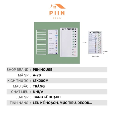Bảng Nhắc Nhở To-do List & My Chores - Bảng Kế Hoạch Quản Lý Công Việc Hàng Ngày Hiệu Quả, Giá 9.000 VND 2