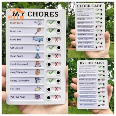 Bảng Nhắc Nhở To-do List & My Chores - Bảng Kế Hoạch Quản Lý Công Việc Hàng Ngày Hiệu Quả, Giá 9.000 VND 9