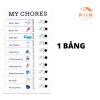 Bảng Nhắc Nhở To-do List & My Chores - Bảng Kế Hoạch Quản Lý Công Việc Hàng Ngày Hiệu Quả, Giá 9.000 VND 10