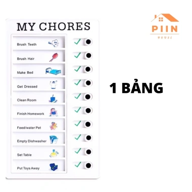 Bảng Nhắc Nhở To-do List & My Chores - Bảng Kế Hoạch Quản Lý Công Việc Hàng Ngày Hiệu Quả, Giá 9.000 VND 10
