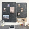 Bảng Nỉ Dán Tường Kích Thước Lớn - Trang Trí Bàn Làm Việc, Ghi Nhớ, Ghim Ảnh kèm Đinh Ghim 239k 2