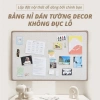 Bảng nỉ dán tường SNOW MON decor không đục lỗ Trang trí ghim giấy note postcard giá ưu đãi 226.200₫