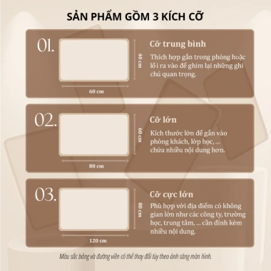 Bảng nỉ dán tường SNOW MON decor không đục lỗ Trang trí ghim giấy note postcard giá ưu đãi 226.200₫