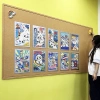 Bảng nỉ dày 8mm tự dính - Nhãn dán tường, bảng tin DIY sáng tạo, trưng bày ảnh và công việc, trang trí văn phòng 2