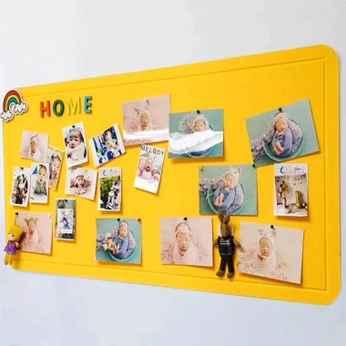 Bảng nỉ dày 8mm tự dính - Nhãn dán tường, bảng tin DIY sáng tạo, trưng bày ảnh và công việc, trang trí văn phòng 6