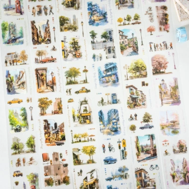 Băng PET 200cm Ông Giấy Thành Phố Phong Cảnh - DIY Thiệp, Album, Sổ Tay - 40.458 VND 3