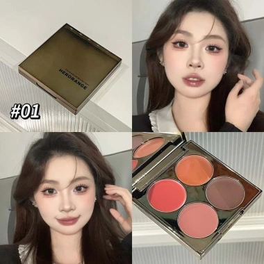 Bảng Phấn Má Hồng 4 Màu Bóng Mềm, Matte Kem Đa Năng - HERORANGE Giá Ưu Đãi 72.235₫ 6 Bảng Phấn Má Hồng 4 Màu Bóng Mềm, Matte Kem Đa Năng - HERORANGE Giá Ưu Đãi 72.235₫ 6