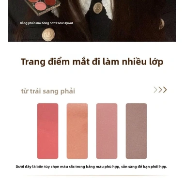 Bảng Phấn Má Hồng 4 Màu Bóng Mềm, Matte Kem Đa Năng - HERORANGE Giá Ưu Đãi 72.235₫