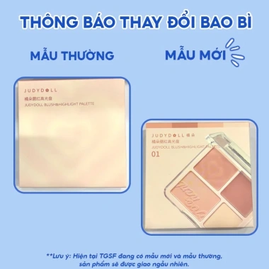 Bảng Phấn Má Hồng Judydoll 4 Ô Đa Năng Blush và Highlight 9g Giá Ưu Đãi 329k 2 Bảng Phấn Má Hồng Judydoll 4 Ô Đa Năng Blush và Highlight 9g Giá Ưu Đãi 329k 2