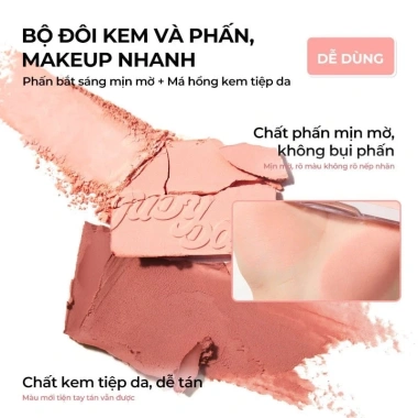 Bảng Phấn Má Hồng Judydoll 4 Ô Đa Năng Blush và Highlight 9g Giá Ưu Đãi 329k 5 Bảng Phấn Má Hồng Judydoll 4 Ô Đa Năng Blush và Highlight 9g Giá Ưu Đãi 329k 5