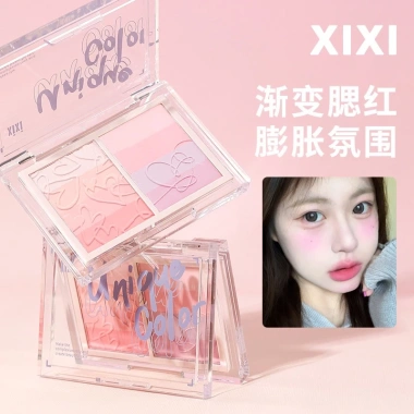 Bảng phấn má Xixi Unique tone màu nàng thơ - Trang điểm hotgirl, giảm giá từ 73.750đ còn 59.000đ