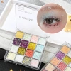 Bảng Phấn Mắt 16/25 Màu Lấp Lánh Tự Nhiên, Phù Hợp Sinh Nhật, Giáng Sinh, Quà Tặng Năm Mới 6
