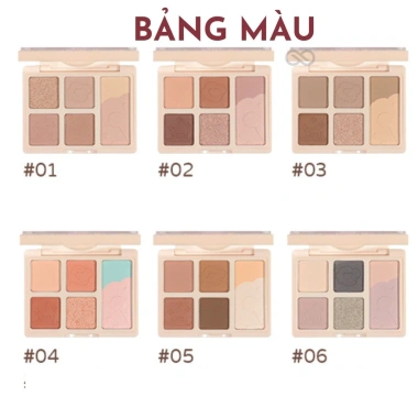 Bảng Phấn Mắt 6 Màu GOGO TALES Bubble Gum Candy Ball GT297 - Giá 70.500₫, giảm mạnh 4 Bảng Phấn Mắt 6 Màu GOGO TALES Bubble Gum Candy Ball GT297 - Giá 70.500₫, giảm mạnh 4