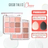 Bảng Phấn Mắt Gogo TALES Màu Hồng Nâu Đất Matte Pearlescent Non-Take-off, Giá 99.900₫