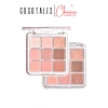 Bảng Phấn Mắt Gogo TALES Màu Hồng Nâu Đất Matte Pearlescent Non-Take-off, Giá 99.900₫ 2
