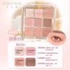 Bảng Phấn Mắt Gogo TALES Màu Hồng Nâu Đất Matte Pearlescent Non-Take-off, Giá 99.900₫ 6