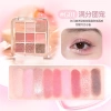 Bảng Phấn Mắt Gogo TALES Màu Hồng Nâu Đất Matte Pearlescent Non-Take-off, Giá 99.900₫ 7