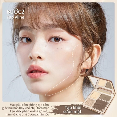 Bảng phấn mắt Judydoll 9g chính hãng - Phấn lì hoa cam, làm sáng, giá 315.000đ 5 Bảng phấn mắt Judydoll 9g chính hãng - Phấn lì hoa cam, làm sáng, giá 315.000đ 5