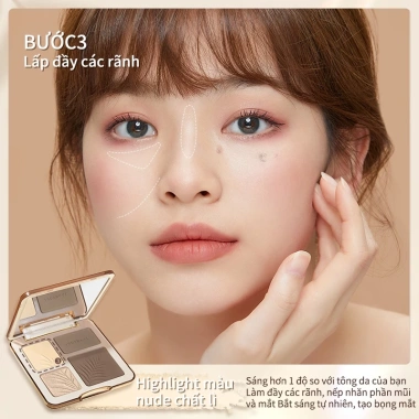 Bảng phấn mắt Judydoll 9g chính hãng - Phấn lì hoa cam, làm sáng, giá 315.000đ 6 Bảng phấn mắt Judydoll 9g chính hãng - Phấn lì hoa cam, làm sáng, giá 315.000đ 6