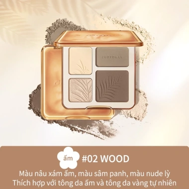 Bảng phấn mắt Judydoll 9g chính hãng - Phấn lì hoa cam, làm sáng, giá 315.000đ
