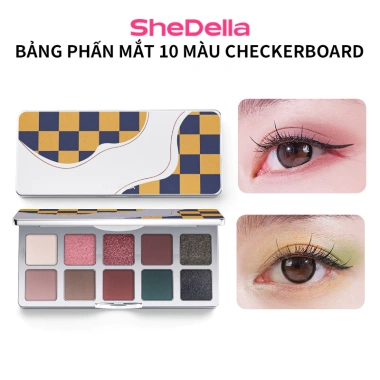 Bảng phấn mắt SHEDELLA 10 màu lâu trôi 10g - Giá ưu đãi 275.000 VND