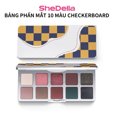 Bảng phấn mắt SHEDELLA 10 màu lâu trôi 10g - Giá ưu đãi 275.000 VND