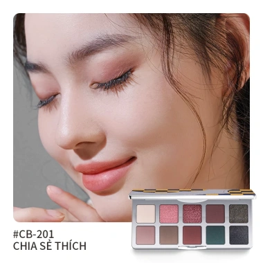 Bảng phấn mắt SHEDELLA 10 màu lâu trôi 10g - Giá ưu đãi 275.000 VND