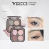 Bảng Phấn Mắt VEECCI 4 Màu Tông Đất Lấp Lánh - Giá chỉ 105.900₫, giảm ngay 2