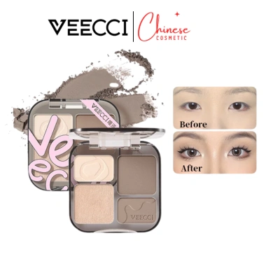 Bảng Phấn Tạo Khối VEECCI Tự Nhiên Lâu Trôi - Chống Thấm Nước, Bắt Sáng Hot Douyin, Giá chỉ 150.000đ 9