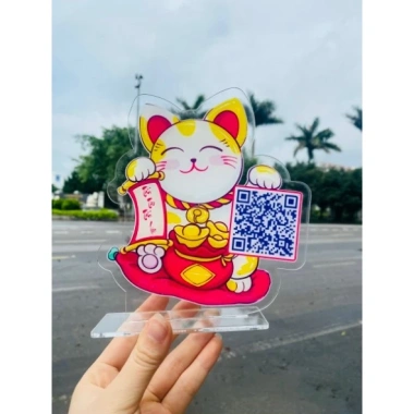 Bảng QR Code để bàn mica - In theo yêu cầu, bền đẹp, giảm giá 23% chỉ 26.250₫ 4