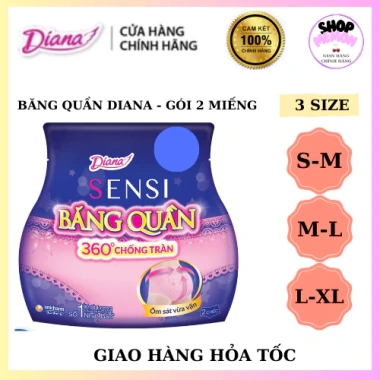 Băng quần Diana Sensi Đêm siêu mềm không trượt giảm giá còn 42.999đ