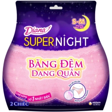 Băng quần Diana Sensi Đêm siêu mềm không trượt giảm giá còn 42.999đ 3