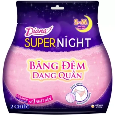 Băng quần Diana Sensi Đêm siêu mềm không trượt giảm giá còn 42.999đ 8