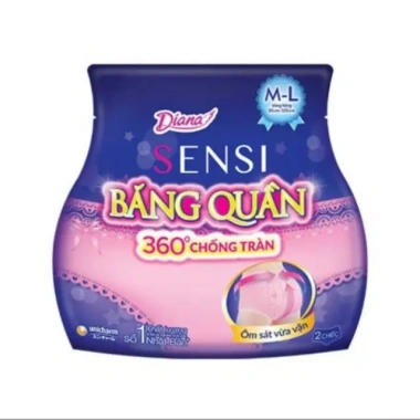 Băng quần Diana Sensi Đêm siêu mềm không trượt giảm giá còn 42.999đ 9