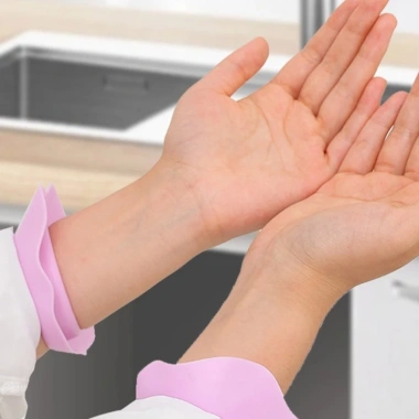Băng Rửa Mặt Vòng Tay Giọt Bắt - Ngăn Nước Xà Phòng Chảy, Giữ Khô Sạch Khi Rửa