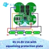 Bảng sạc pin 4S 15A 14.8V 18.650 Lithium bảo vệ quá dòng và nhiệt độ cho dụng cụ điện giảm giá 18%
