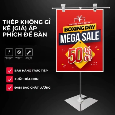 Bảng Sale Tự Điền Giá Rẻ - Khuyến Mãi Giảm Giá cho Cửa Hàng & Kho, Chỉ 100.800₫